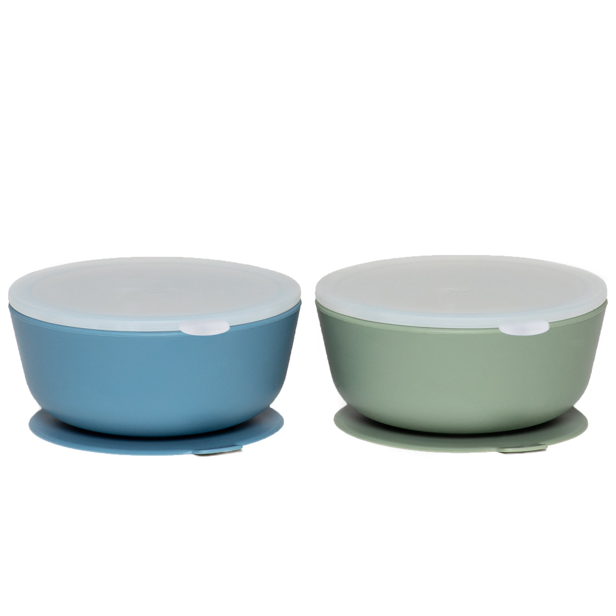 WeeSprout Bamboo Kids Bowls, Set of Four 10 oz Kid-Sized Bamboo Bowls,  Dishwasher Safe Kid Bowls (Blue, Green, Gray, & Beige)