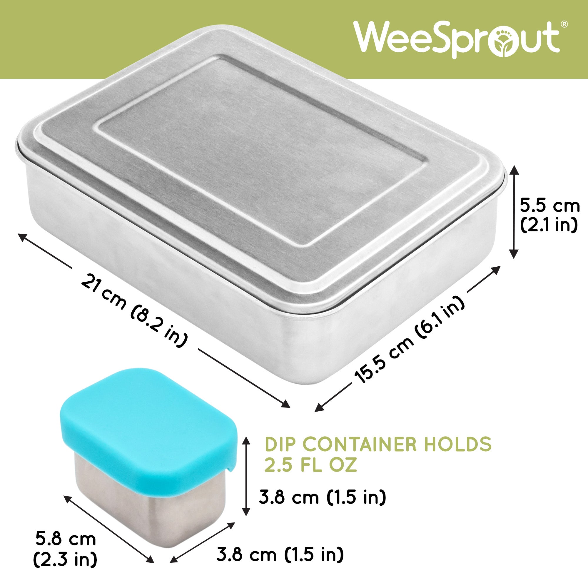 Sauce & Dip Containers for Bento Lunches 