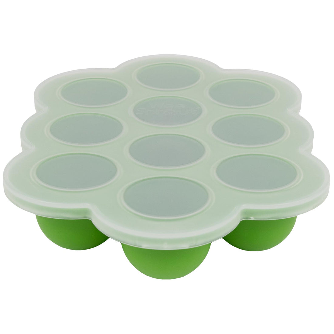 Silicone Baby Food Storage Tray (2 Pack) - Pop Out 1oz Portion Silicone  Freezer Tray - Non Toxic, BPA & PVC Free