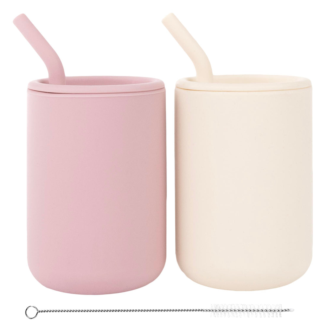 Silicone Baby Cup with straw- 8 oz – We Fill Good