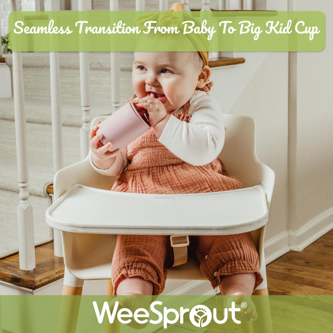 WeeSprout Silicone Baby Spoons - First Stage Infant Feeding Spoons With  Soft- for sale online