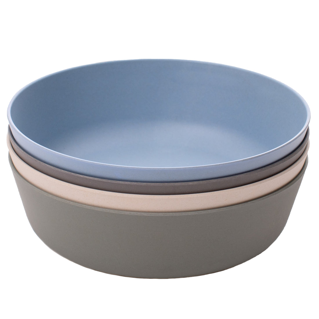 WeeSprout Bamboo, Silicone, Melamine Dishware Plate with Lids, Set
