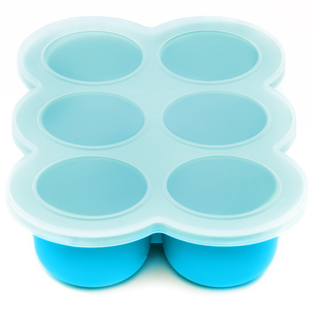 Small Ice Cube Silicone Trays with Lids, Mini Ice Yellow, Green, Light Blue