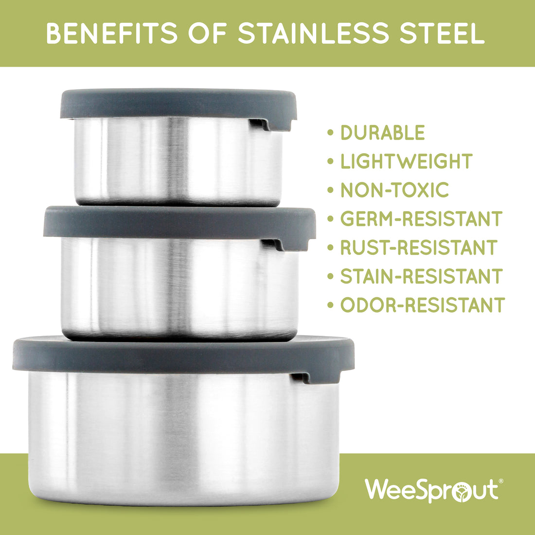 To-Go Ware  Sidekick Stainless Steel Containers
